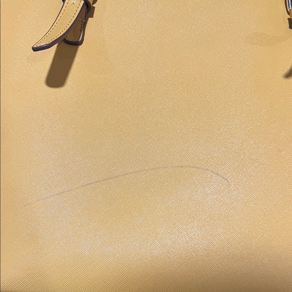 Anne Klein Vibrant Yellow Tote Bag - Picture 3 of 5